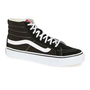Vans black high tops